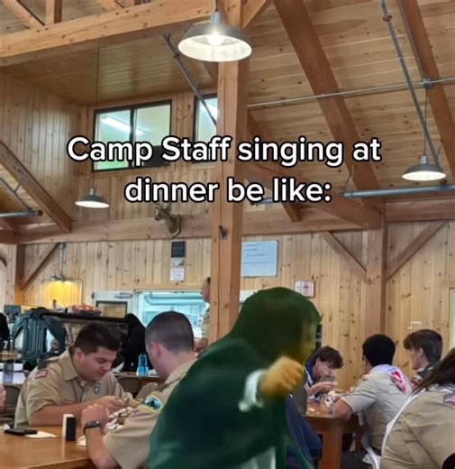 Scouting Memes (Boy Scout Memes) | “THIS IS A REPEAT AFTER ME SONG!!!” Tag those who agree! #summer #summercamp #summercampstaff #campstaff #nature #outdoors #bsamemes... | Instagram