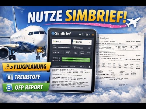 Plane Deinen Nächsten Flug | SimBrief Tutorial Deutsch