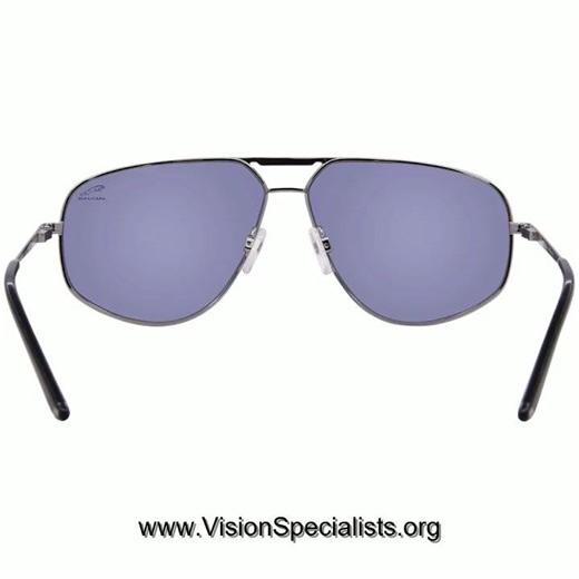 Jaguar 37503 4200 Sunglasses Mens Grey Red Pilot 6012145 Silver Blue6500 751582217583