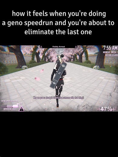 Feeling Before Finishing the Geno Speedrun in Yandere Simulator