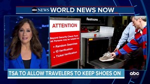 TSA to end shoes-off policy for airport security screening