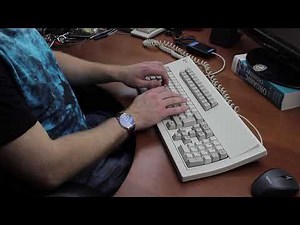 Typing Demo XL - AT&T buckling springs (AT&T 56k)
