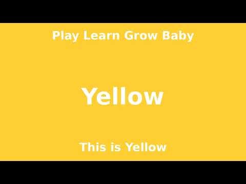 Learn Colors for Babies | Color Learning Video | Play Learn Grow Baby