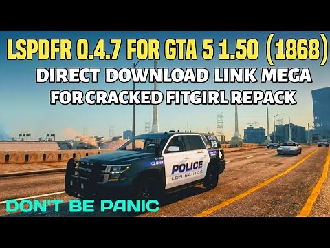 DOWNLOAD LSPDFR 0.4.7 FOR GTA 5 1.50 (1868) | RAGE PLUGIN HOOK FOR GTA V 1.50
