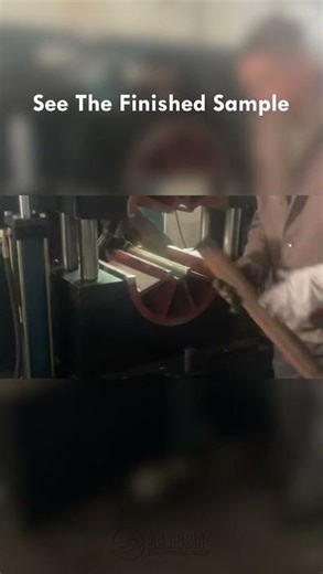 Satisfying Flanging Machine in Action