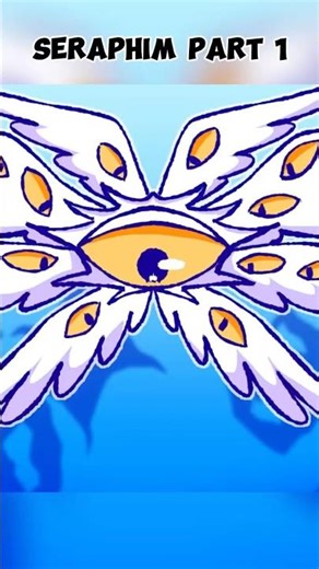 Seraphim - the most powerful entity in the Bible Part 1 #bible #jesus #god #shorts