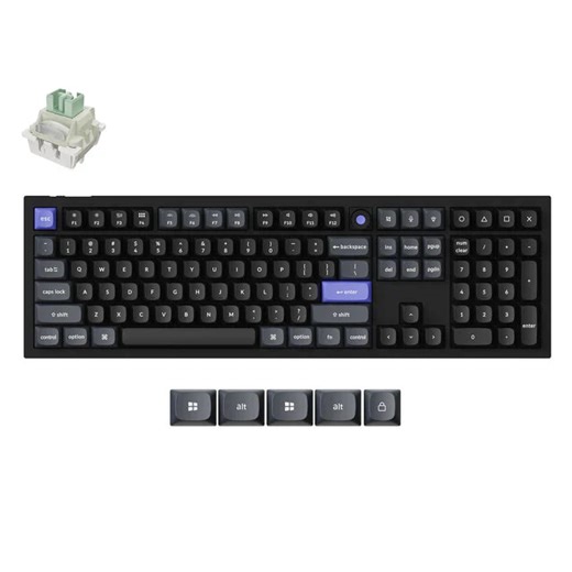Keychron Q6 HE 8K Magnetic Switch Keyboard(ISO Layout Only Wired Keybo