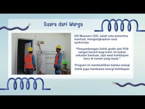 PLN Sambung Listrik Gratis untuk 93 Kartu Keluarga di Kampung Nelayan Indramayu