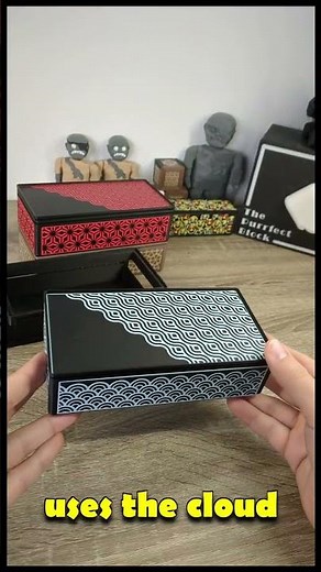 3D printable storage boxes with kumiko patterns #3dprinting