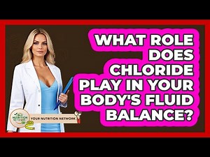 What Role Does Chloride Play In Your Body's Fluid Balance? - Your Nutrition Network