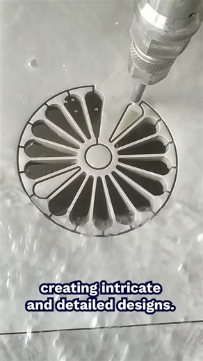 652K views · 345 reactions | Water Jet Machine Cutting Intricate Designs on Ceramic | ManMade | Facebook