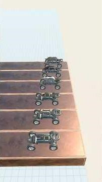 Animal Kart Race. Straight up-down course! | Animal Revolt Battle Simulator #shorts #animals