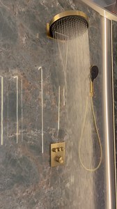 ✨ Elevate Your Shower Experience with Our Golden Luxury Shower System 🚿🌟 Transform your bathroom into a spa-like retreat with our stunning golden shower system. Experience the perfect blend of luxury, elegance, and performance. #LuxuryBathroom #GoldenShower #ShowerGoals #ElegantDesign #spaexperience | Home Kitchen Supplies