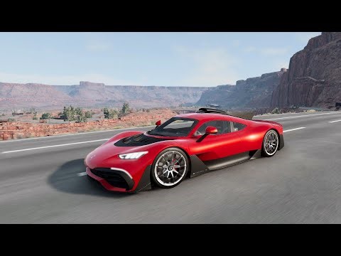 BeamNG.drive - Mercedes-AMG Project ONE (SQ) 2022 - Car Show Test Drive Crash .