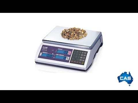 EC-II Counting Scale - How to Sample before Count