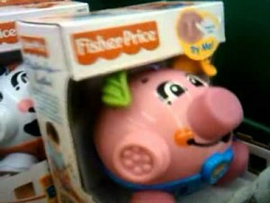 Fisher Price "Bounce & Giggle Pig".