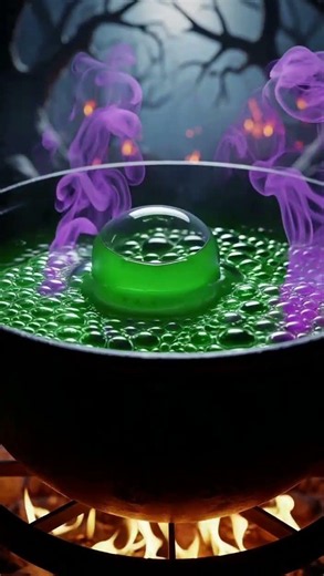 Giant Mystical Potion Bubble Pop! 🧪✨ Deeply Satisfying Brew AI ASMR #shorts