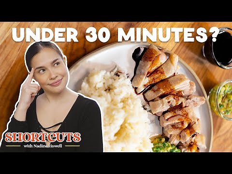 Rice Cooker Hainanese Chicken | Shortcuts with Nadine Howell