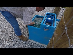 LIL' SPRING 3100 SELF WATERING WATER TROUGH AND HEAVY USE PAD FOR LIVESTOCK