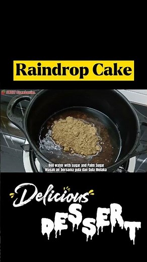 Raindrop Cake | Water Cake