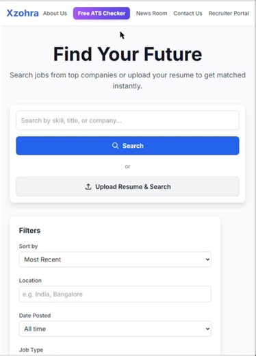 Excited to introduce our Free Applicant Tracking System (ATS) Checker — now live! Give it a try and see how your resume performs 👍 | Ahmad Affan