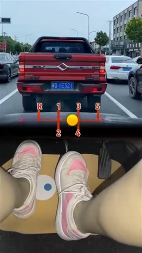 How Use Clutch brake accelerator #youtubeshorts #cartips