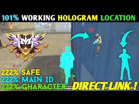 OB51 FREE FIRE MAX BLUE HOLOGRAM | FREE FIRE HOLOGRAM | FREE FIRE LOCATION HACK | FREEFIR CONFIGFILE