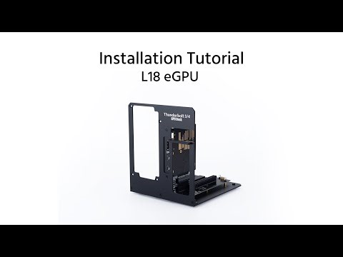 Maskedfish MK-L18 eGPU Installation Guide