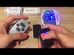 Copy DOORHAN to RMC-611CH and program it to the receiver