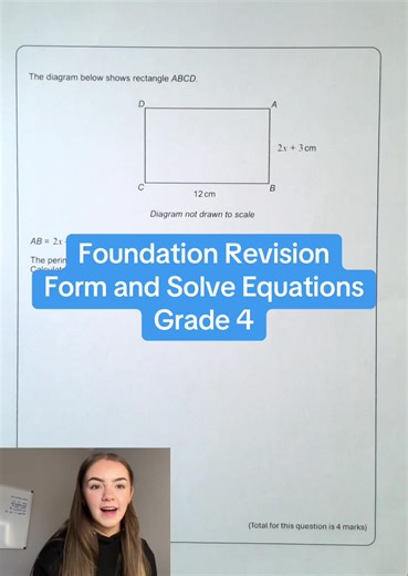 Foundation Revision: Forming and Solving Equations for Grade 4