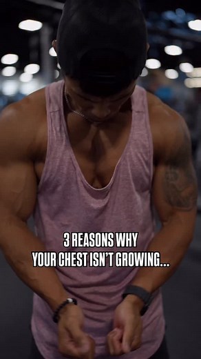 5 comments | Your chest isn’t small… your effort is. 1️⃣ You’re not...