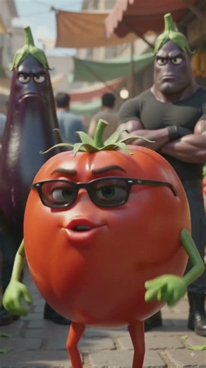 The ₹600 Tomato vs The Humble Potato 🥔🍅 | A Funny Animated Story 😂