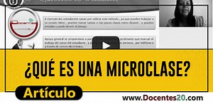 ✍¿QUÉ ES UNA MICROCLASE? | DOCENTES 2.0 - Blog Docentes 2.0