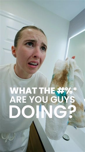 This is why you should NEVER share a washcloth.