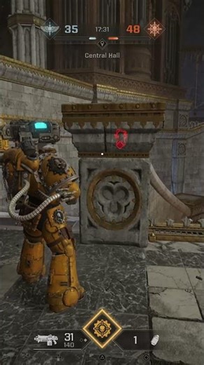 IMPERIAL FISTS SIEGE ENGINEER Space Marine 2 PvP Gameplay Shorts 169