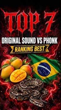 Ranking 7 Best Original Sound Phonks That Went Viral 🔥 | Mango, Potaria, Menina Do Job#phonk
