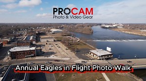 Capture majestic eagles in flight with PROCAM! 🦅📸 Join PROCAM Chicago’s Annual Eagles in Flight Photo Walk on Jan 18 in Rock Falls, IL. 🎟 https://bit.ly/44q1JWC Hands-on loaner gear $50 store credit included. Spots are limited—register now! | PROCAM