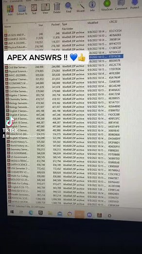 Apex answrs 💜💪 #apex #apexvs #apexlearning
