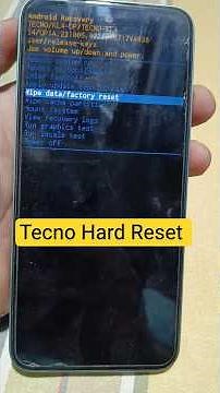 Tecno kl4 Spark 1 Go Hard Reset | Pattern Unlock 🔓| Password Remove | Factory Reset