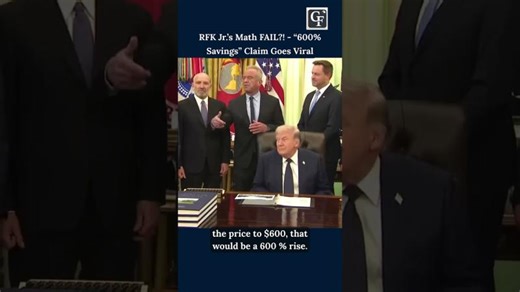 RFK Jr.’s Math FAIL?! - “600% Savings” Claim Goes Viral | Rance Hesketh