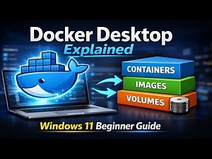 What is Docker Desktop on Windows 11 – Walkthrough for Beginners & Containers, Images, Volumes