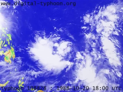 Super Typhoon Ruby (Unsang) 1988 Track #fyp #fyppppppppppppppppppppppp #xcyzba