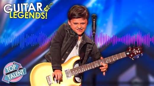 Best Ever Guitar Players on 'Got Talent' — Watch Now!