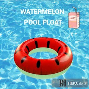 Watermelon pool float
