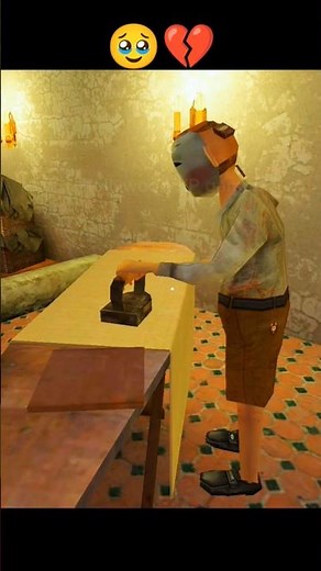 ENSLAVED BY THE NUN! 😭👕 My Tragic Transformation Into A Laundry Worker! #Shorts #Viral #EvilNungame