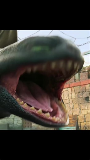 The fire dragon was angered and the black dragon came to save the scene #movie #filmclips #fantasy