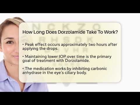 How Long Does Dorzolamide Take To Work? - Optometry Knowledge Base