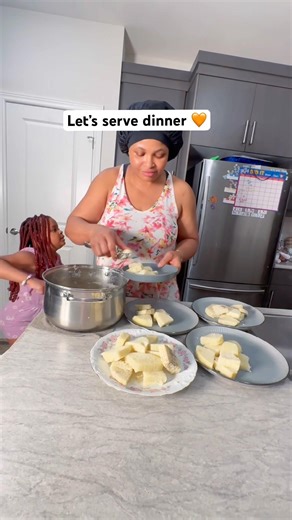 Let’s serve dinner