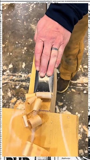 Chisel Game Strong: Furniture Making 🛠️ #shorts