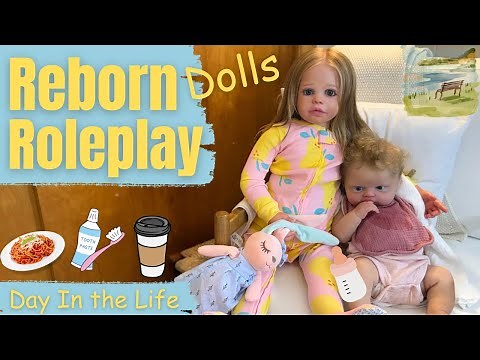 A Day with Reborn Cozy and Silicone Baby Layla 🐇🍼 Featuring Three New Songs! 🎶